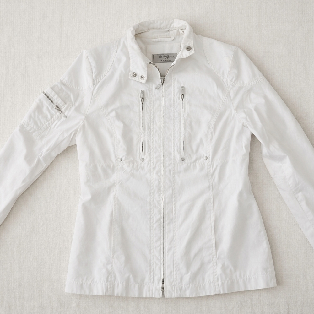 Bobby Jones White Utility Jacket Small